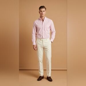 $60 Club Room Mens Gingham Button-Down Shirt